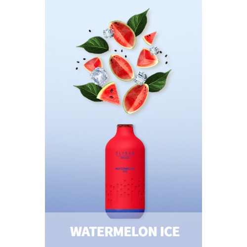 Электронная сигарета Эльф Бар 3000 затяжек Арбуз Лёд (Elf Bar BB3000 Watermelon Ice)