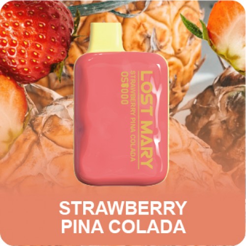 Электронная сигарета LOST MARY OS 4000 затяжек Strawberry Pina Colada (Лост Мери 4000 Клубничная Пина Колада)