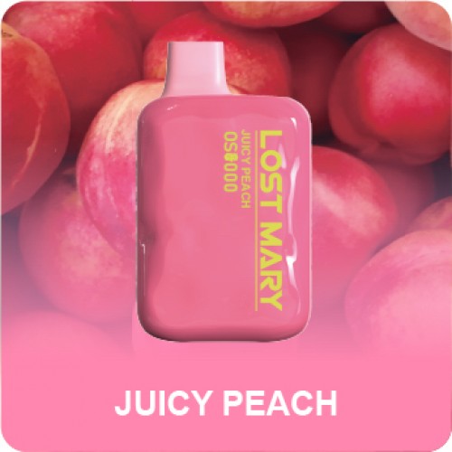 Электронная сигарета LOST MARY OS 4000 затяжек Juicy Peach (Лост Мери 4000 Сочный Персик)