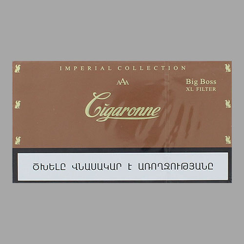 Сигареты Cigaronne Royal Gold 120 mm XL Filter (Сигарон Роял Голд)