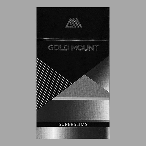 Сигареты Gold Mount Black Superslims (Голд Маунт Блэк Суперслимс)