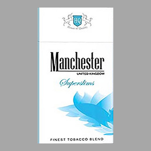 Сигареты Manchester Blue Superslims (Манчестер Блю Суперслимс)