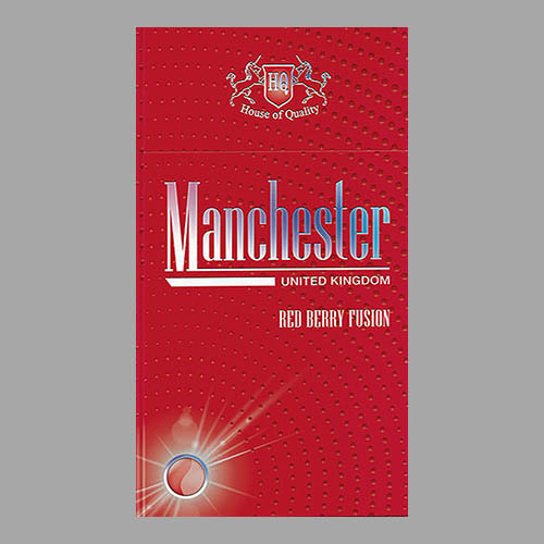 Сигареты Manchester Red Berry Superslims (Манчестер Ред Берри Суперслимс)