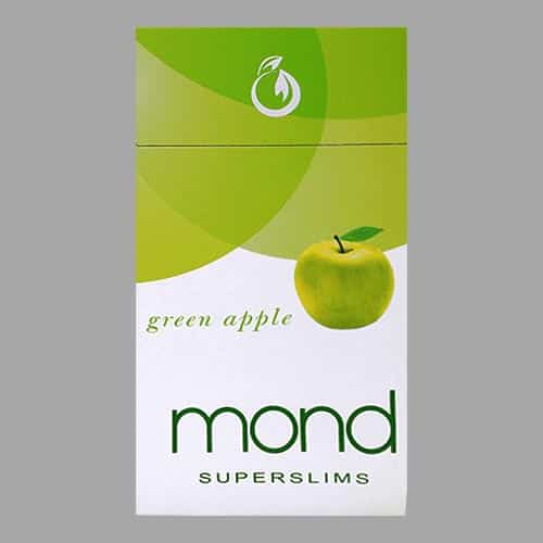 Сигареты Mond Green Apple Superslims (Монд Зеленое Яблоко Суперслимс)