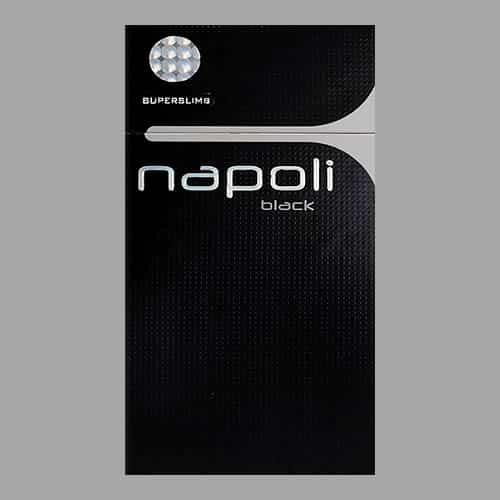 Сигареты Napoli Black Superslims (Наполи Блэк Суперслимс)